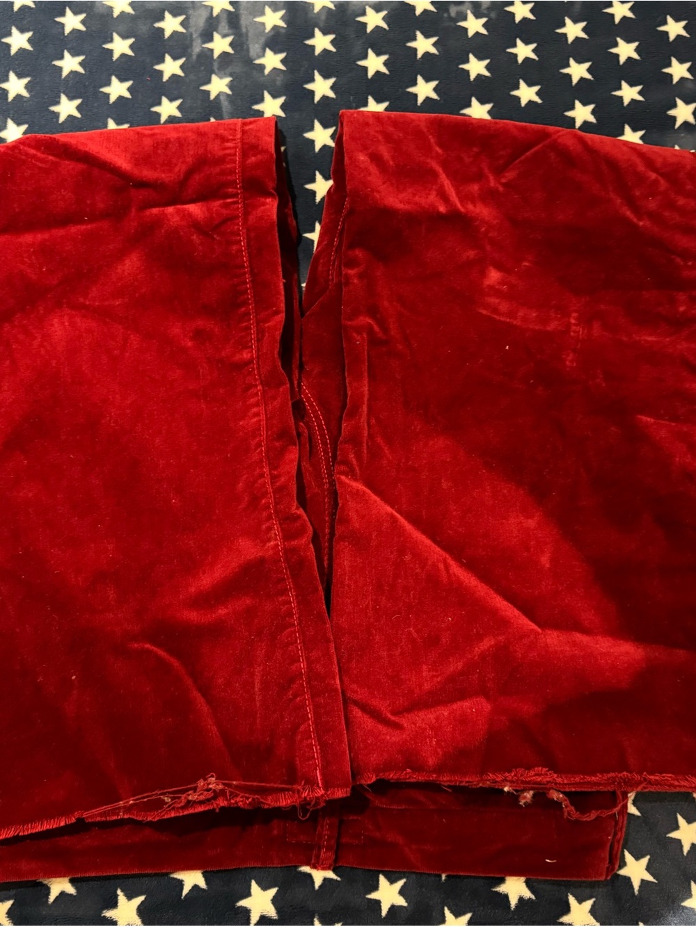 Kut from the Kloth Deep Burgundy Wide-Leg Corduroy Pants - Picture 5 of 7